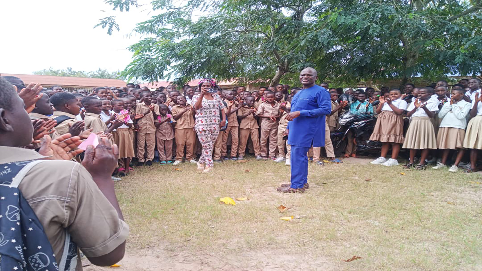 Entretien du Préfet avec les élèves