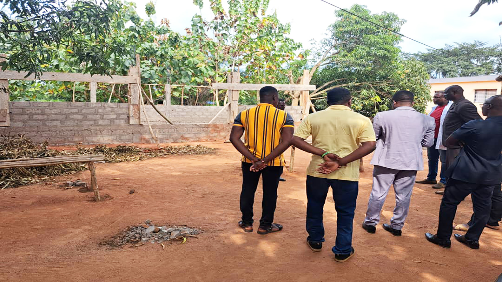 Suivi des travaux de réhabilitation du hall de vaccination de l’USP Noèpé