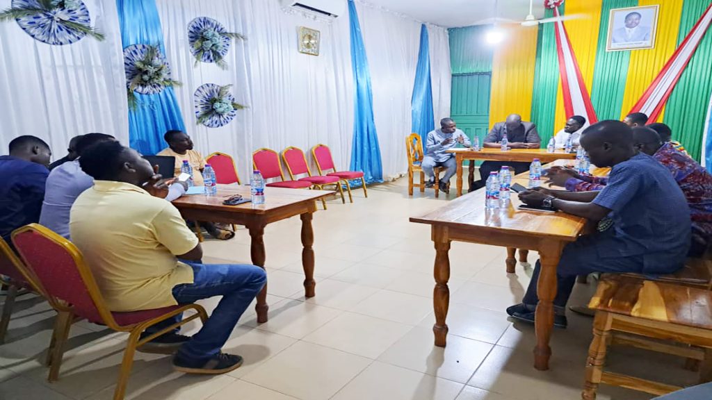 Suivi des travaux de réhabilitation du hall de vaccination de l’USP Noèpé